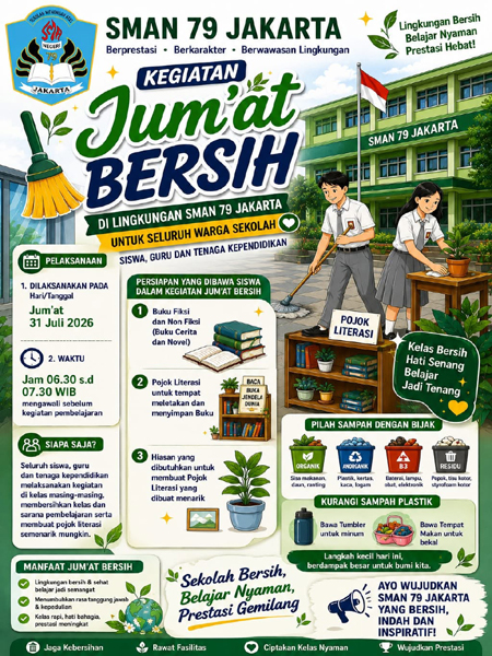 Jum’at Bersih dan Literasi