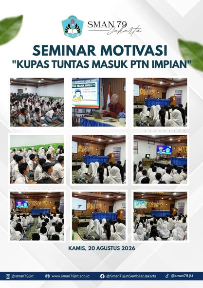 Seminar Motivasi-Kupas Tuntas Masuk PTN Impian untuk kelas XII-2